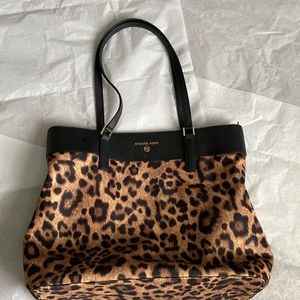 Michael Kors leopard print shoulder bag